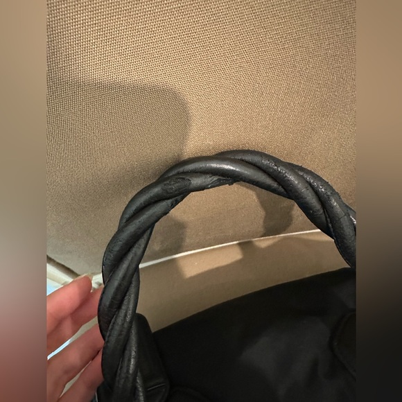 PRADA Handbag with Laced Sides - Picture 5 of 12